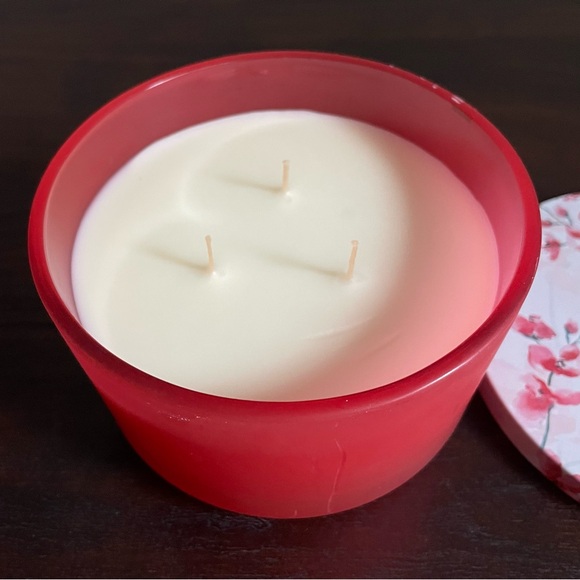 Pier 1 Pink Orchid 3 Wick Candle - Picture 5 of 5